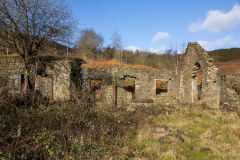 British Ironworks air furnace site, February 2014