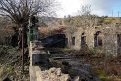 British Ironworks air furnace site, February 2014