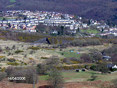 
Panorama of the British Ironworks site, April 2006