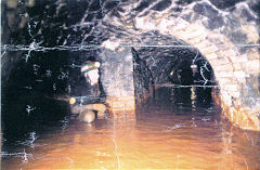 Watercourse under the British Ironworks site