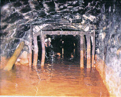 Watercourse under the British Ironworks site