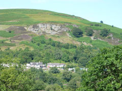 
British Quarry from Lasgarn, November 2011