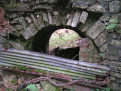 
British Quarry incline lower subway, October 2009