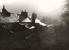 Norfolk Row, British village, Abersychan, 1977, © Photo courtesy of Walter Clough