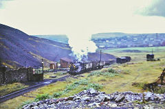 
'Llewellyn' at the Lower Navigation Colliery site, Talywain Railway, August 1973, © Photo by Richard Morgan, courtesy of Steve Thomas