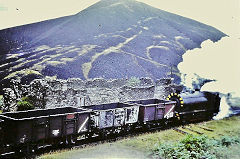 
'Llewellyn' at the Lower Navigation Colliery site, Talywain Railway, August 1973, © Photo by Richard Morgan, courtesy of Steve Thomas