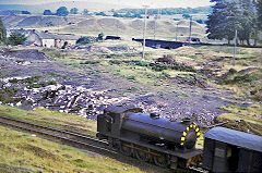 'Llewellyn' approaching the village, August 1973, © Photo by Richard Morgan, courtesy of Steve Thomas