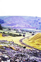 Near Cwmbergwm, Talywain Railway, August 1973, © Photo by Richard Morgan, courtesy of Steve Thomas