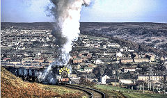 
'Islwyn' near Rhiw Frank, Talywain Railway, November 1969, © Photo courtesy of John Wiltshire