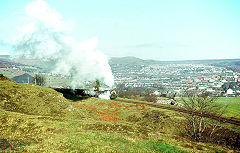 
'Islwyn' near Rhiw Frank, Talywain Railway, November 1969, © Photo courtesy of Alan Murray-Rust