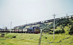 Exchange sidings and AB loco, Talywain Railway, c1960s, © Photo by Richard Morgan, courtesy of Steve Thomas