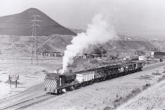 Exchange sidings and 'Islwyn', Talywain Railway, 15 March 1972, © Photo courtesy of Cliff Shepherd