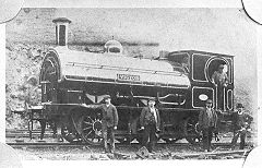 
'Victor', 0-4-2STSharp Stewart 2363 of 1873, scrapped after 1922, © Photo courtesy of unknown photographer 