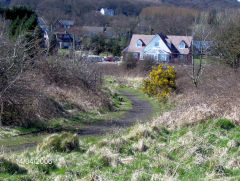 
Talywain Railway, trackbed towards Castle Wood, April 2006