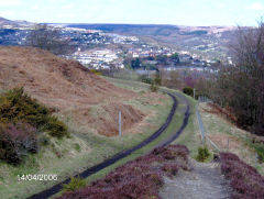 Talywain Railway at Rhiw Frank, April 2006
