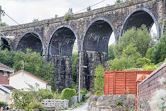 
Talywain Viaduct on the LNWR line, August 2015