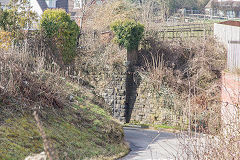 
Farm Road bridge abutments, Talywain, March 2015