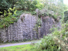 
Varteg incline abutments, August 2010