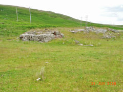 
Foundations of compressor house or coke ovens at Varteg Hill Colliery Top Pits, June 2008