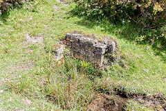 
Stonework next to Upper Five Houses, June 2015