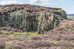 
Canada Tips quarry at SO 2357 1146, Blaenavon, August 2016