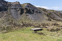 
Canada Tips foundations in the opencast pits, Blaenavon, March 2010