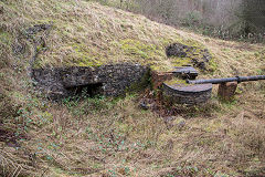 Engine Pit, Blaenavon, January 2014