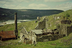 Blaenavon Ironworks in 1974, © Photo courtesy of Huw Wakefield