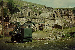 Blaenavon Ironworks in 1974, © Photo courtesy of Huw Wakefield