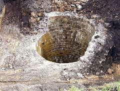 
Cinder Pit ventilation shafts, Blaenavon, c2005, © Photo courtesy of unknown source