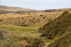 Hill Pit incline, Blaenavon, January 2014