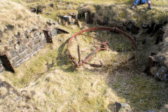 Hill Pit incline brakewheel, Blaenavon, March 2010