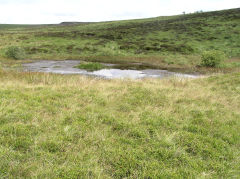 Hill Pit reservoir, Blaenavon, July 2010