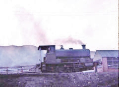 'No 6 Toto' at Blaenavon engine shed, April 1967