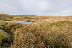 New Pit reservoir, Blaenavon, January 2014