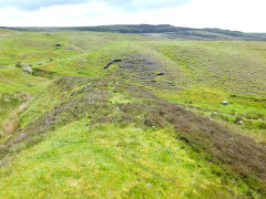 End of the Northern tramroad looking South, June 2014