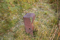 Ironmongery beside the Northern tramroad, January 2014
