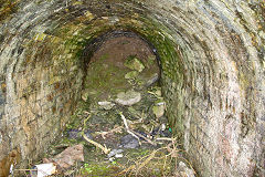 Peggi's Level tramroad bridge under Brynmawr Road, Blaenavon, May 2014