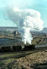 
'Toto No 6' near Big Pit, built by Andrew Barclay, No 1619 of 1919, November 1969, © Photo courtesy of Alan Murray-Rust