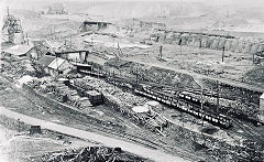 Coke ovens bridge soon after closure, c1950s, © Photo courtesy of unknown photographer