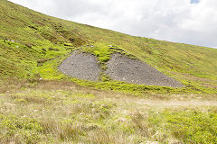 
Marquess Red Ash Colliery tips, Blaenavon, May 2014