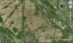 
Milfraen Colliery railway aerial view, © Photo courtesy of Google Earth