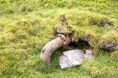 
Milfraen Colliery reservoir outlet valve, May 2014