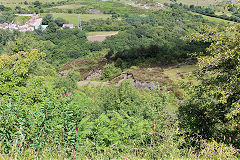 
Along the route of the LNWR Blaenavon to Brynmawr line, July 2020