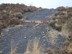 
Opencast loading area, Waunavon, Blaenavon, November 2021