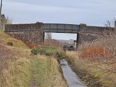 
Whistle Lane bridge, Pontypool and Blaenavon Railway, Blaenavon, November 2021