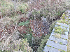 Whistle Lane underbridge, LNWR Blaenavon to Brynmawr railway, Blaenavon, November 2021