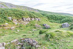 
Blorenge Tramroad right-hand quarry, July 2016