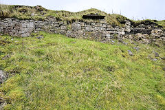 
The exterior of the tramroad tunnel, Garnddyrys Forge, October 2017