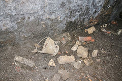 
The Northern section of the tramroad tunnel, Garnddyrys Forge, October 2017